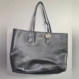 Michael Kors Saylor Black Leather Tote
